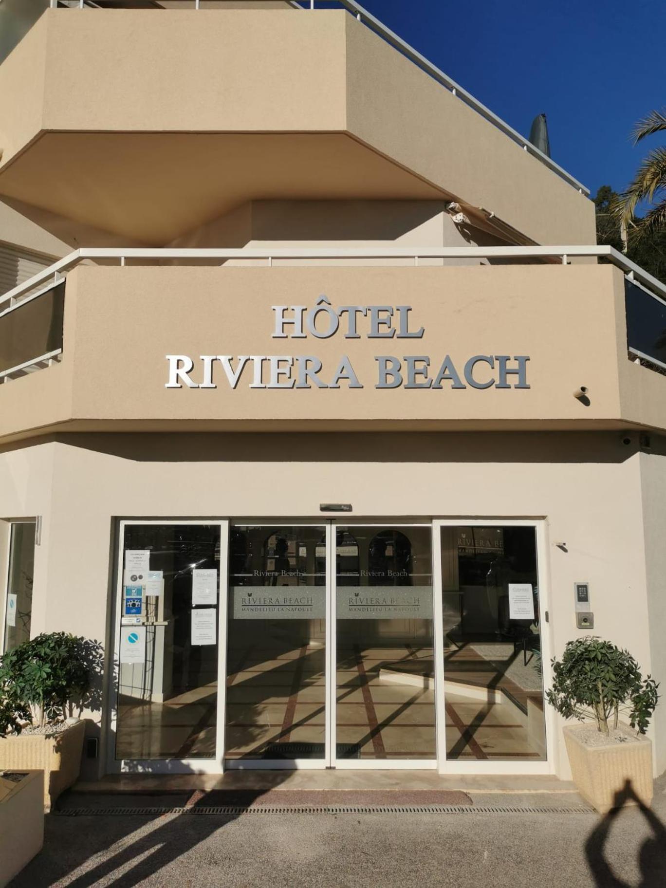 Riviera Beach Hotel Mandelieu Exteriér fotografie